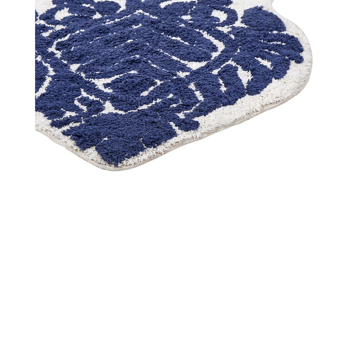 Dywanik łazienkowy bawełniany 150 x 60 cm niebieski CANBAR