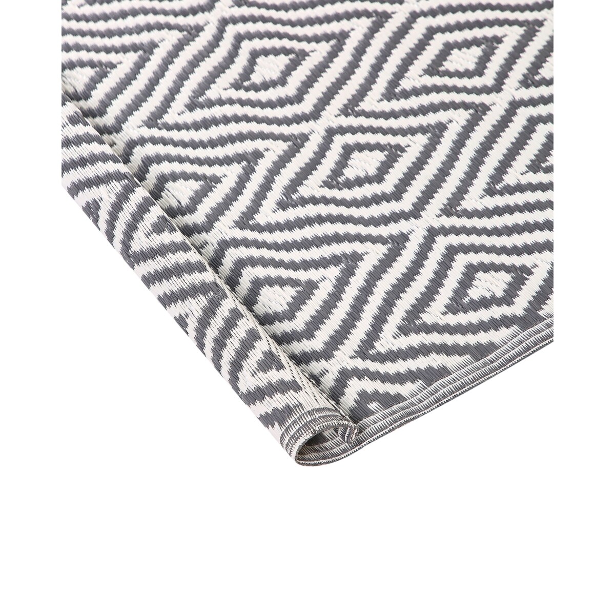 Dywan zewnętrzny 120 x 180 cm szary SIKAR