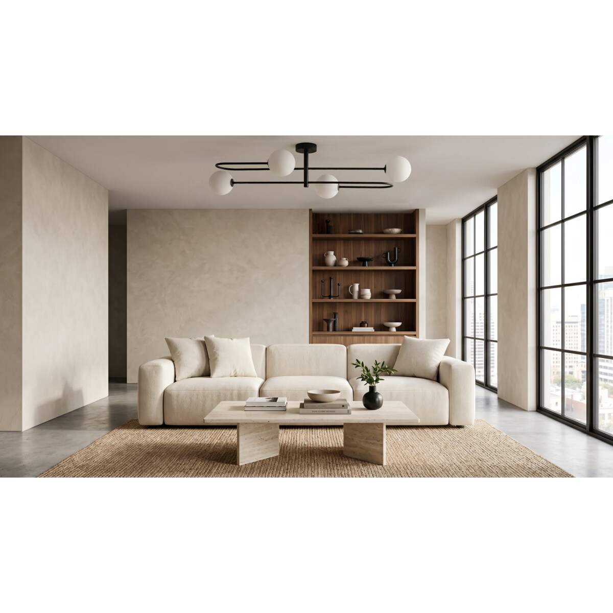Lampa sufitowa K-5991 z serii SILA