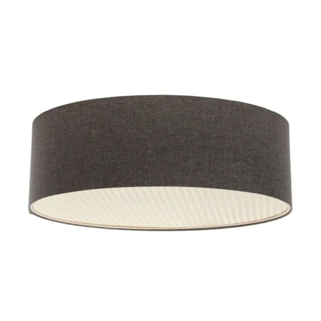 Plafon sufitowy ERUTAN RATTAN 70 szary