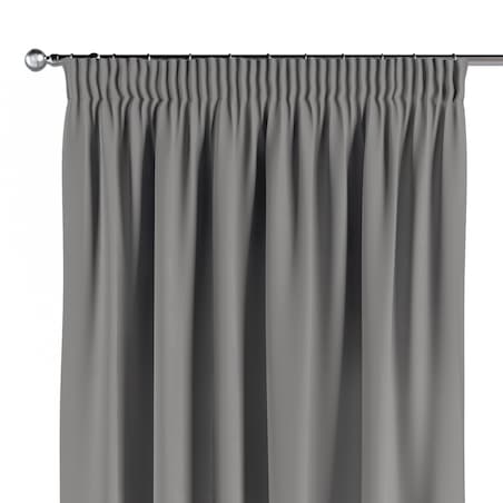 Zasłona na taśmie marszczącej 1 szt. 130x245 szary