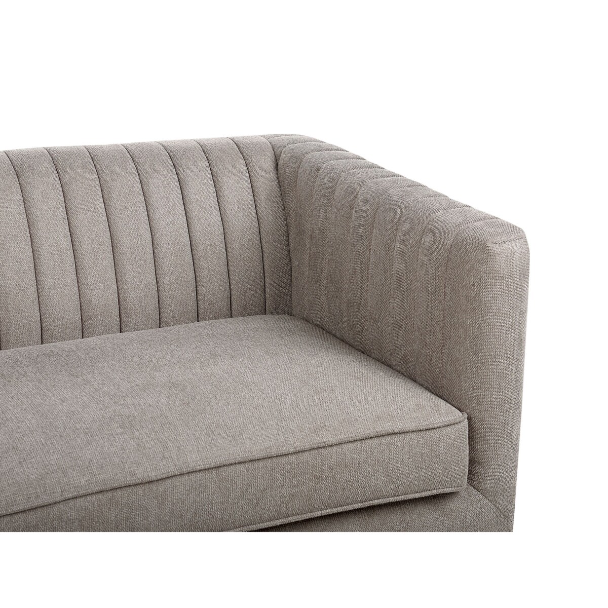 Sofa 3-osobowa jasnobrązowa SKAULE