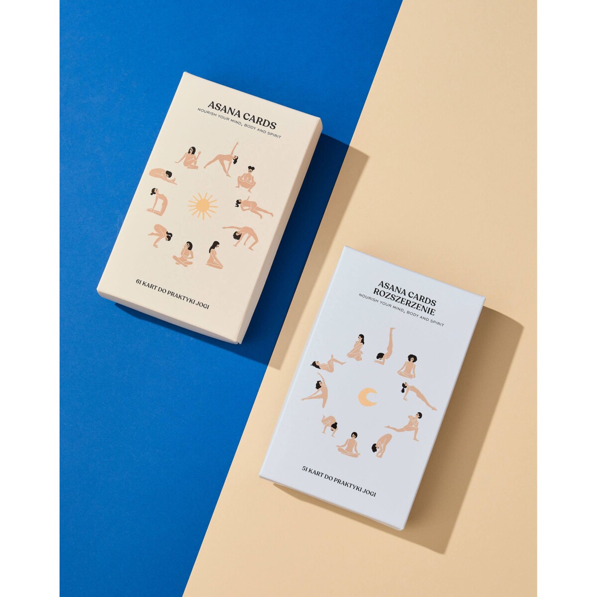 Asana Cards Zestaw Sun Edition &amp; Moon Edition Rozszerzenie