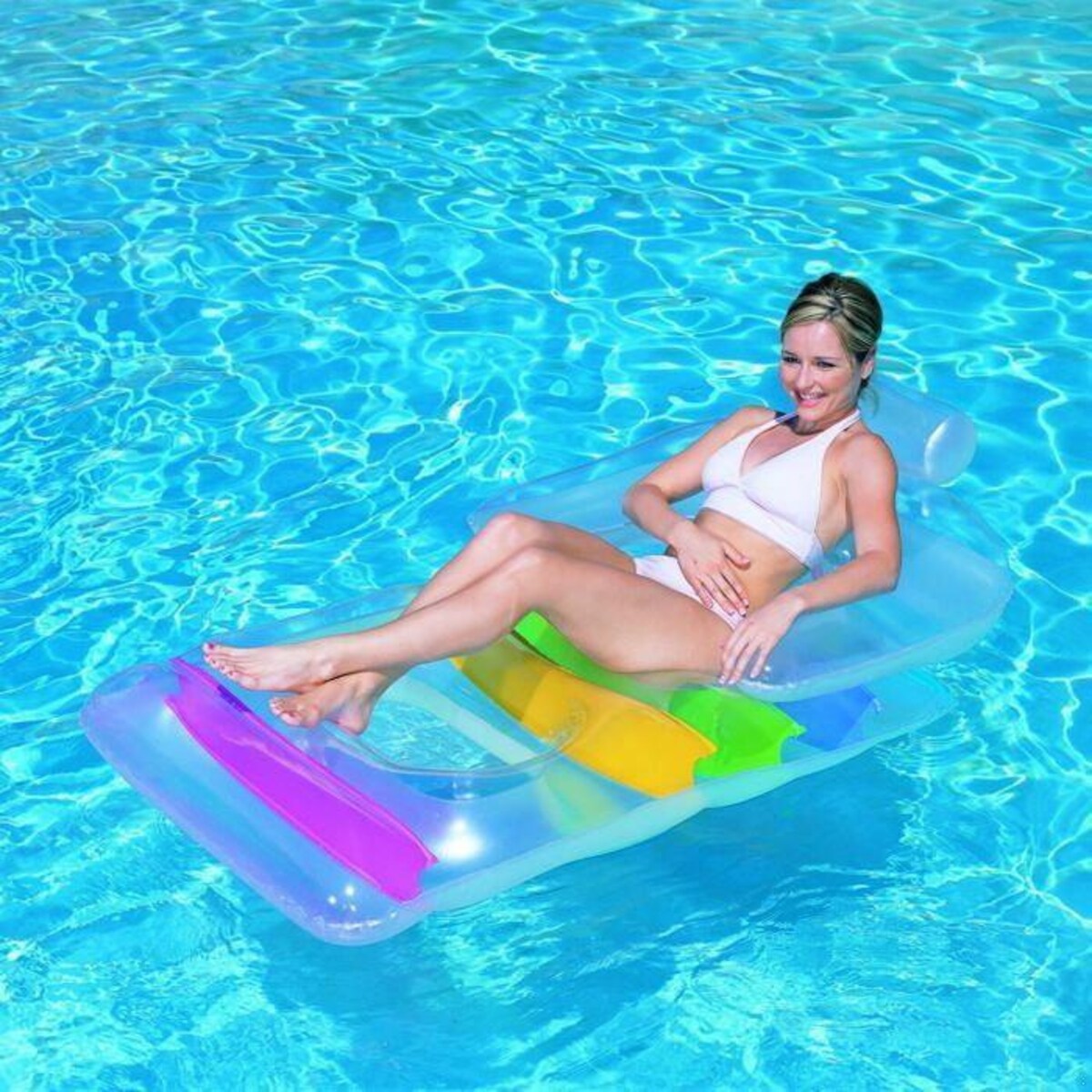 Dmuchany materac, fotel, leżak 165 x 89 cm Bestway 43011