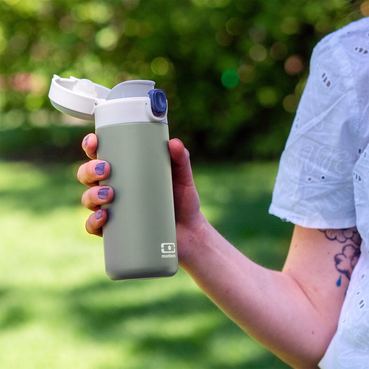 Kubek termiczny Natural Green Pop, 360 ml, Monbento