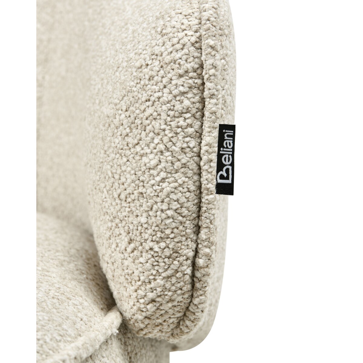 Fotel KAYLA Boucle Jasnobeżowy