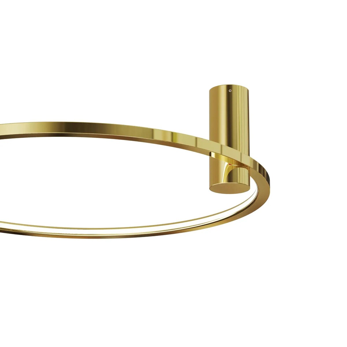 Lampa sufitowa do łazienki Ringa CL0112-M-GD Yaskr LED 35W 3000-4000K IP44 złota