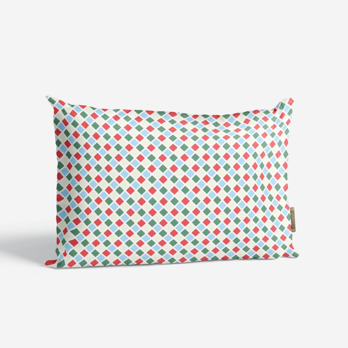 Poduszka świąteczna - Świąteczna kratka 40x60 cm