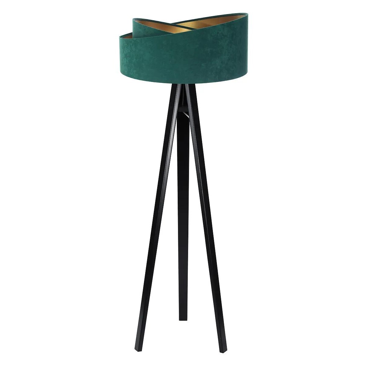 Lampa stojąca GEMSTONE zielona/czarna