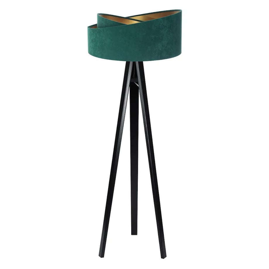 Lampa stojąca GEMSTONE zielona/czarna