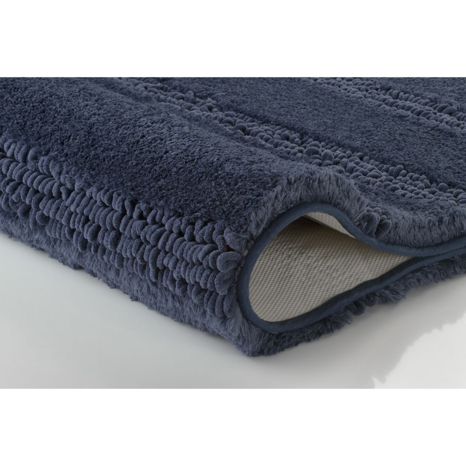 Kleine Wolke Monrovia Dywanik łazienkowy granatowy 60x100 cm