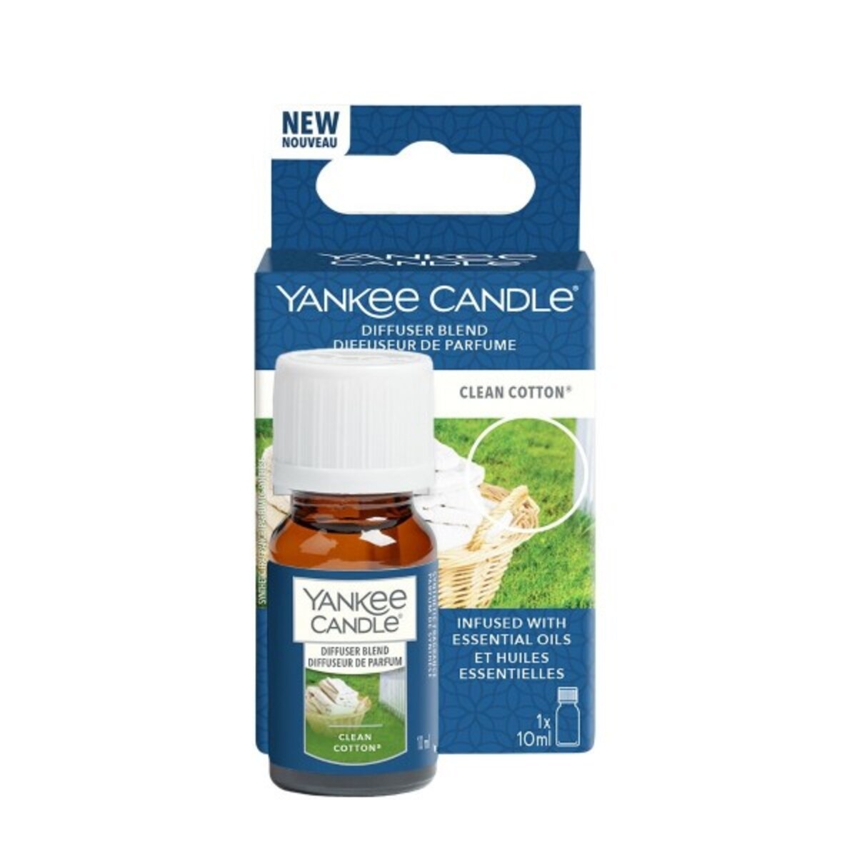 Yankee Candle Ultrasonic olejek CLEAN COTTON
