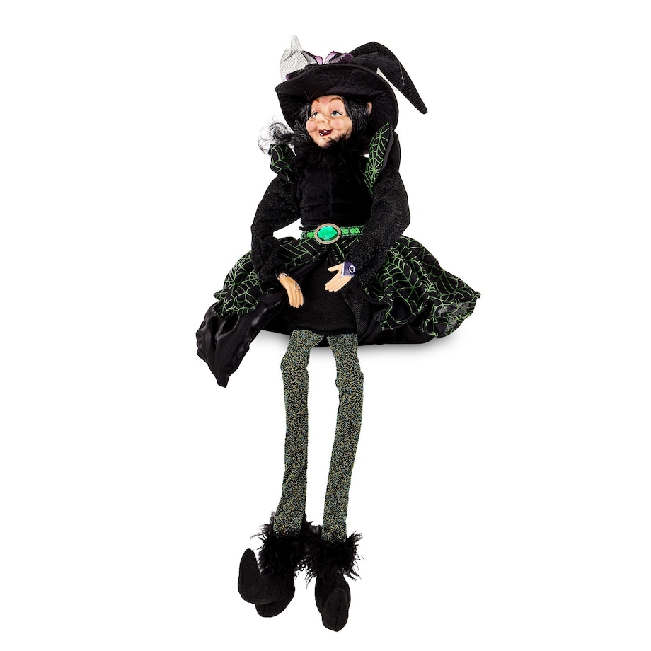 Dekoracja - Figurka czarownicy 65x35x25 cm HEXA z długimi nogami