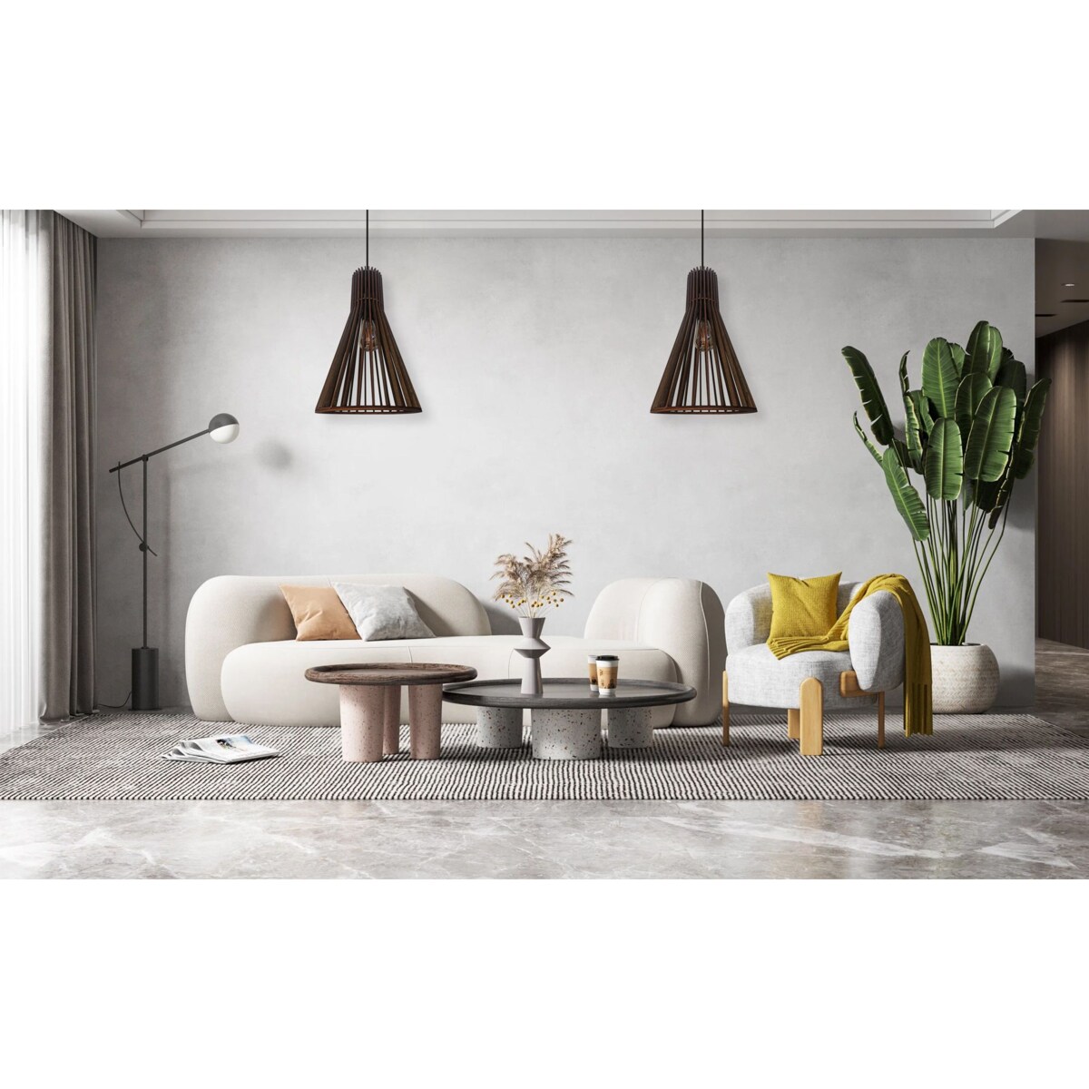 Lampa Wisząca Boho APP1350-CP