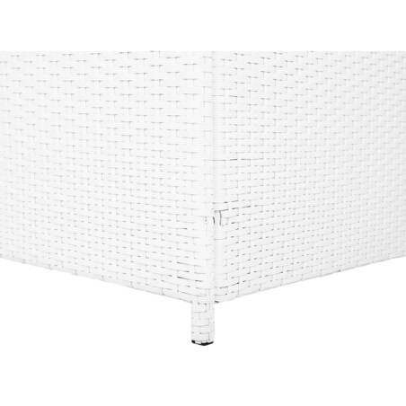 Skrzynia ogrodowa MODENA 158 cm 63 cm Biały
