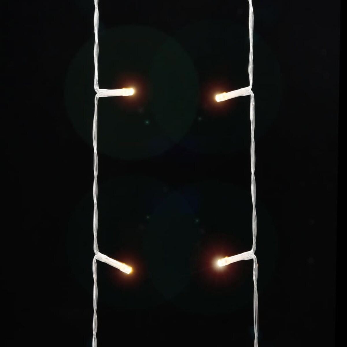 vidaXL Lampki choinkowe, 320 LED, ciepłe białe światło, 375 cm