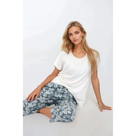 Piżama Casual Beauty Green, M