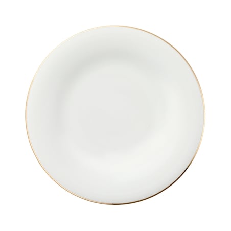 VILLA ITALIA Talerzyk deserowy śniadaniowy 20 cm porcelanowy NAOMI GOLD