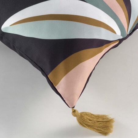 Ozdobna poduszka z frędzlami LAVINIA, 30 x 50 cm