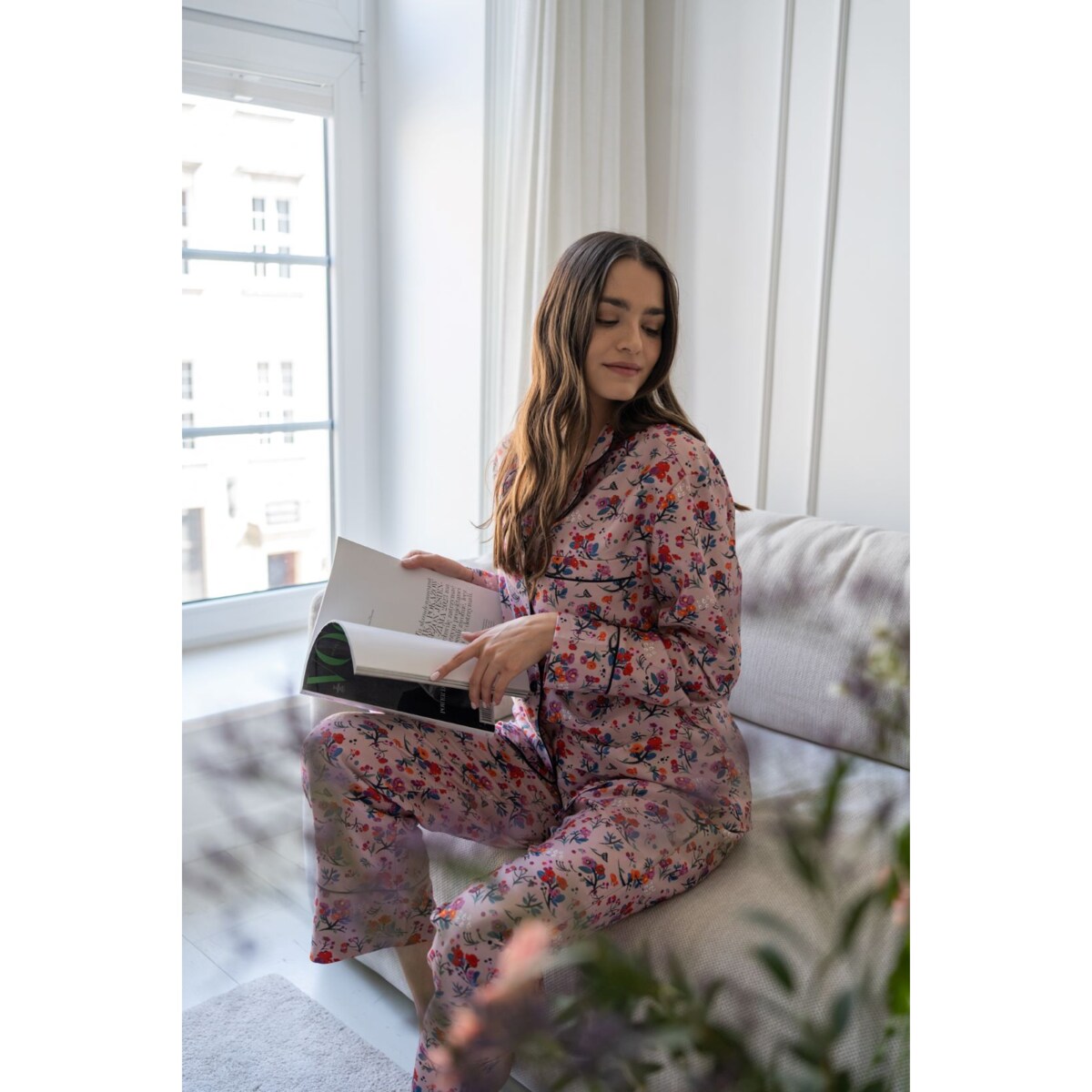 Piżama Angielski pokoik długa M