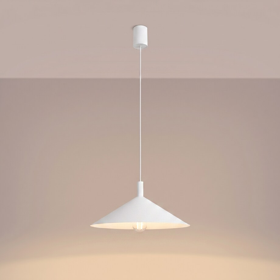 Lampa wisząca NOX 40 biała