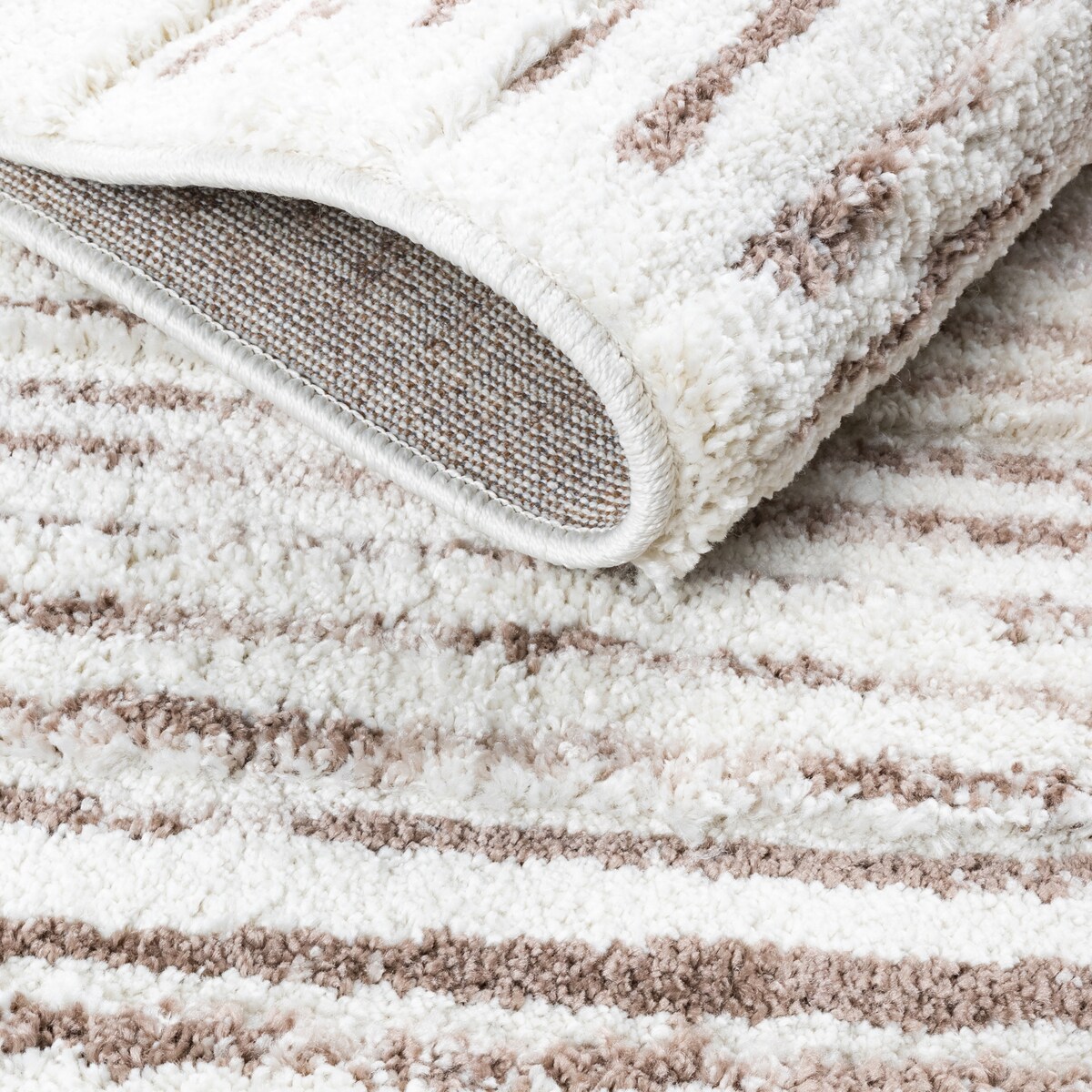 Dywan nowoczesny Mono 80x150 cm Abstrakcja kremowy