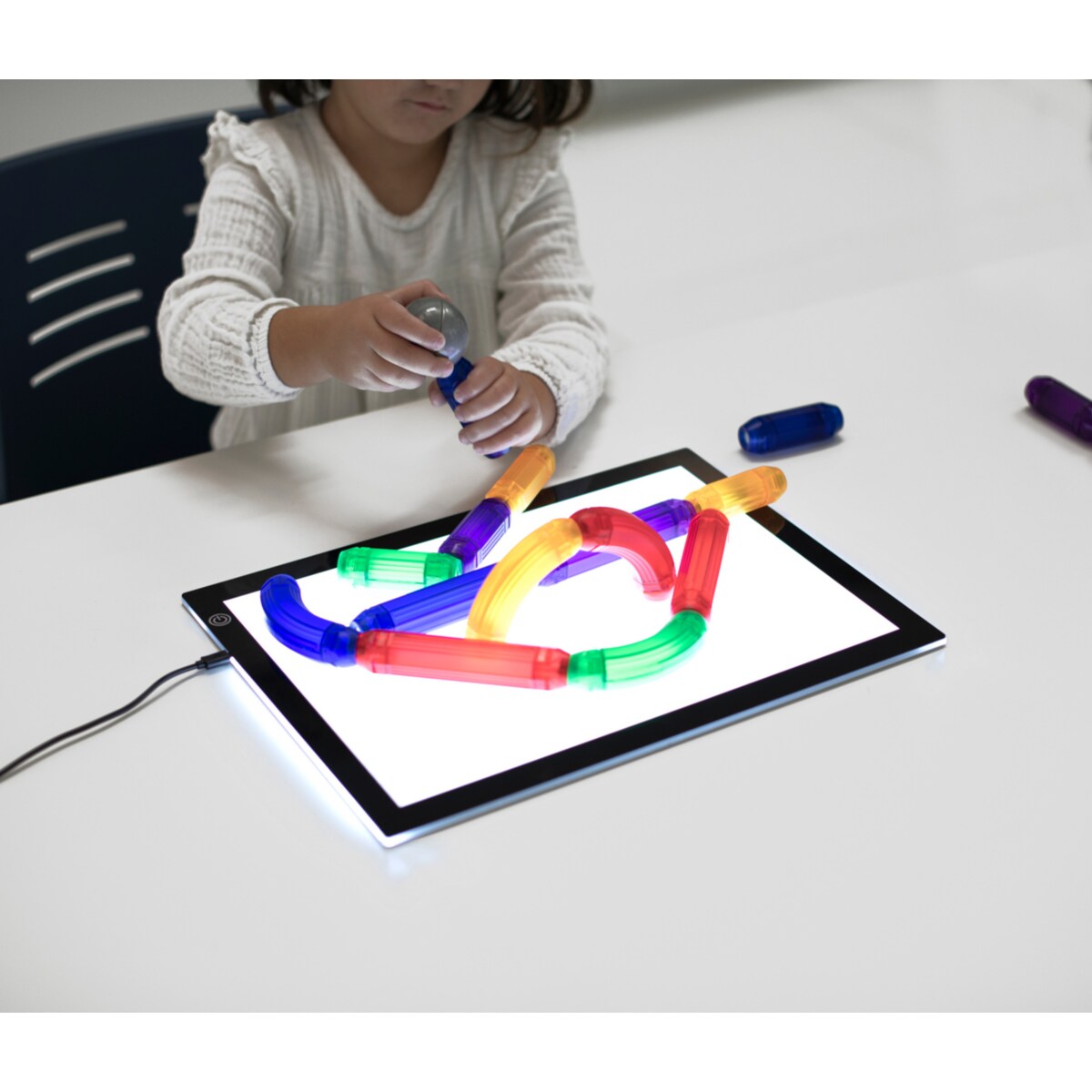 Zestaw klocków magnetycznych 36 sztuk