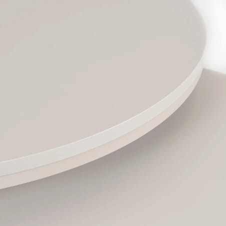 Zestaw 2 stolików kawowych okrągłych kaszmir do salonu Ø80/Ø60 cm NELLY MAX