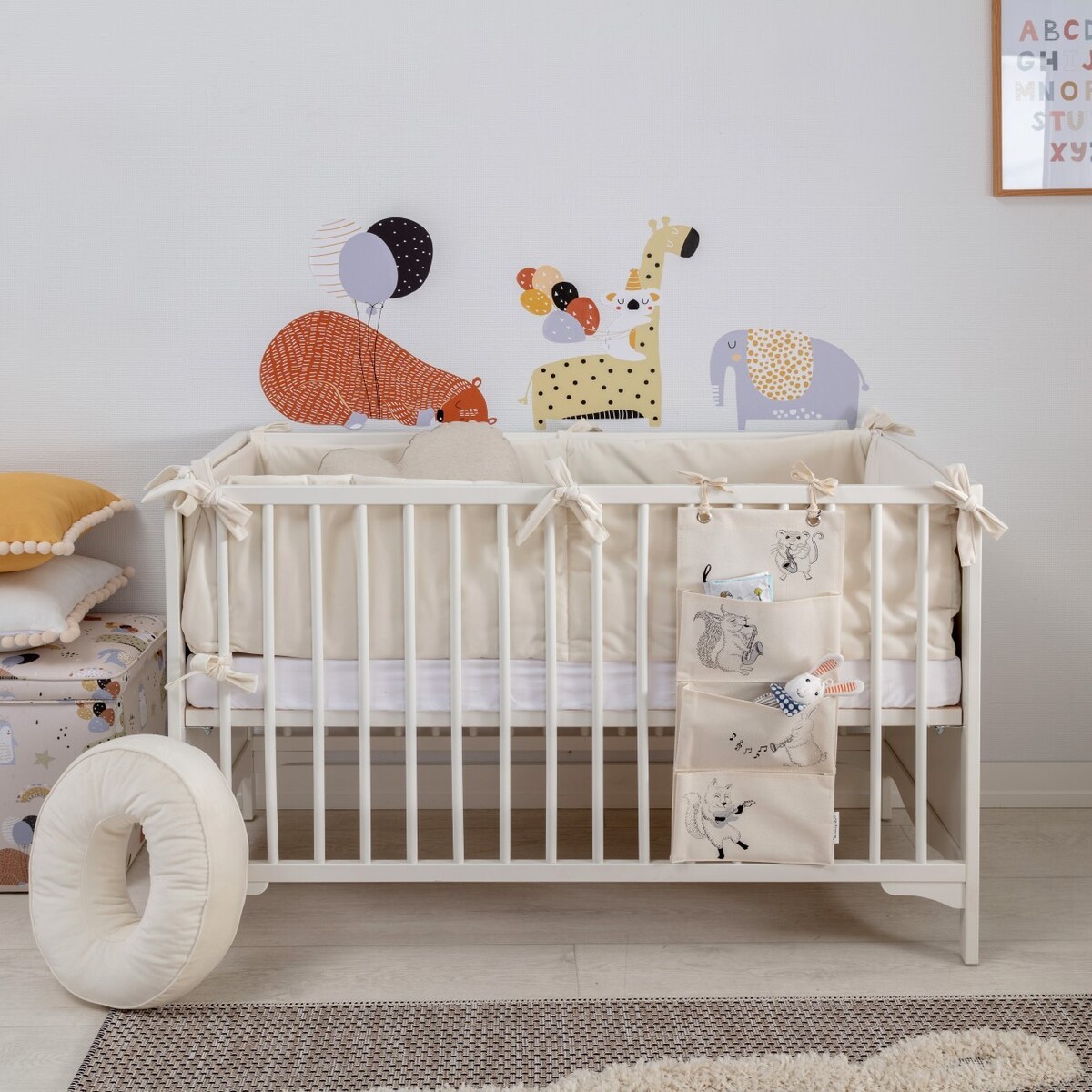 Zestaw naklejek Zoo Party, 80 x 100