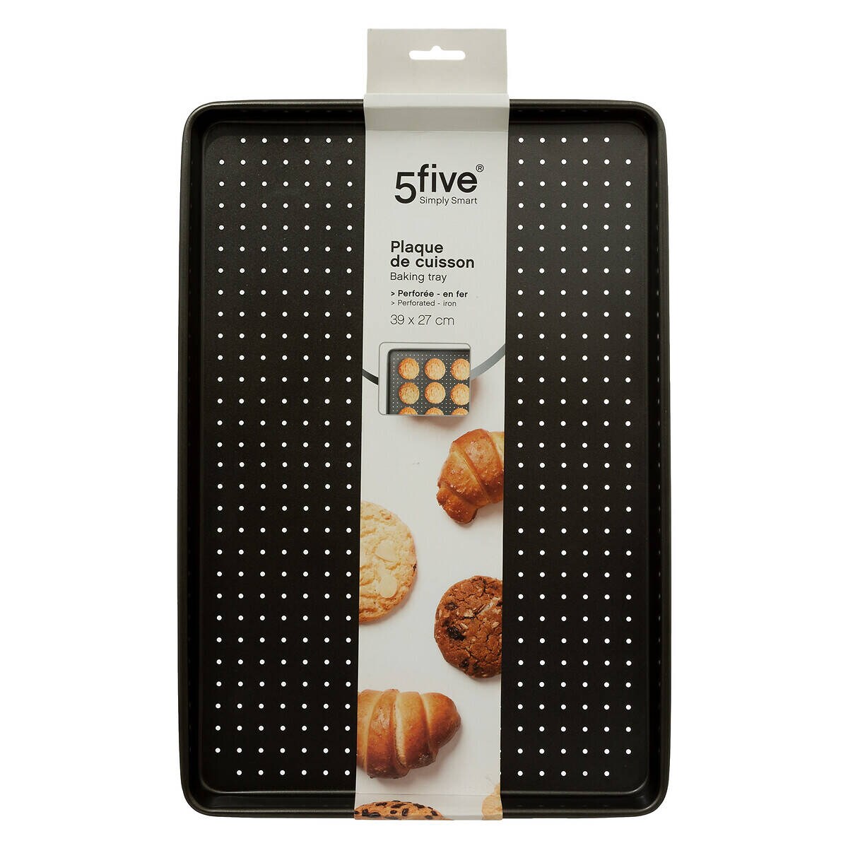 Blaszka do pieczenia perforowana, 39 x 27 cm