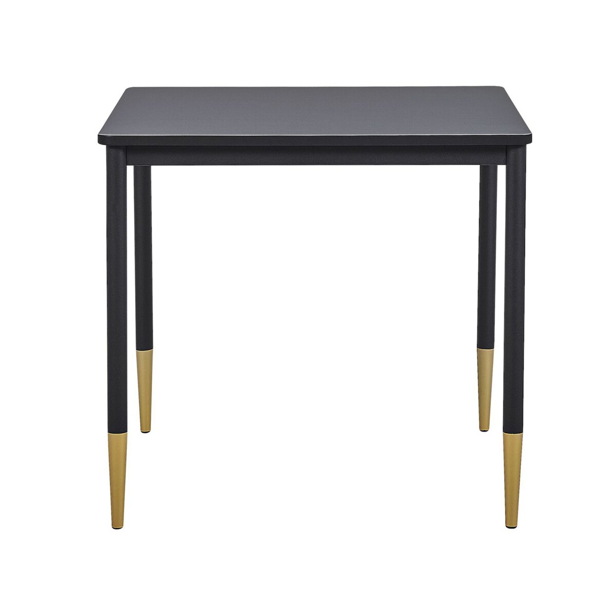 Stół do jadalni 80 x 80 cm czarny SHALFORD