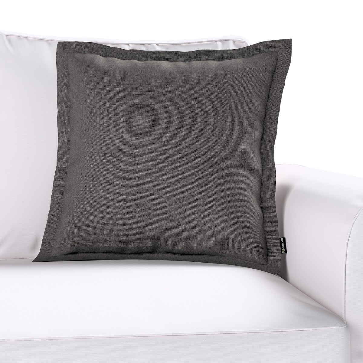 Poszewka Mona na poduszkę 45x45 grafitowy