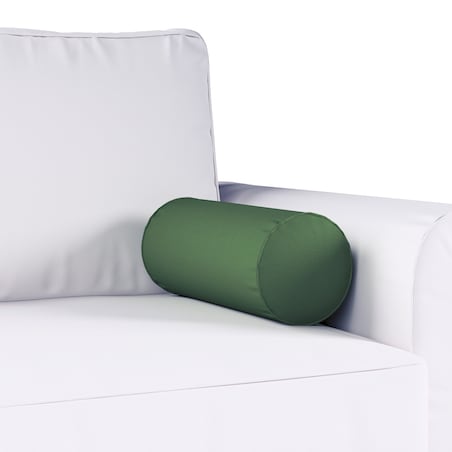 Poduszka wałek prosty, forest green (zielony), Ø16 x 40 cm, Cotton Panama