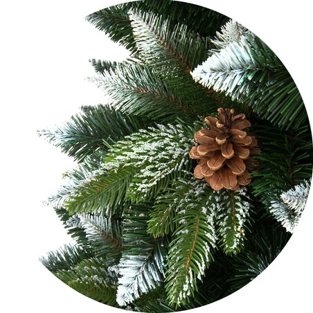 Choinka sztuczna Sosna srebrna z gałązkami PE