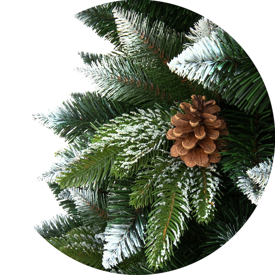 Choinka sztuczna Sosna srebrna z gałązkami PE