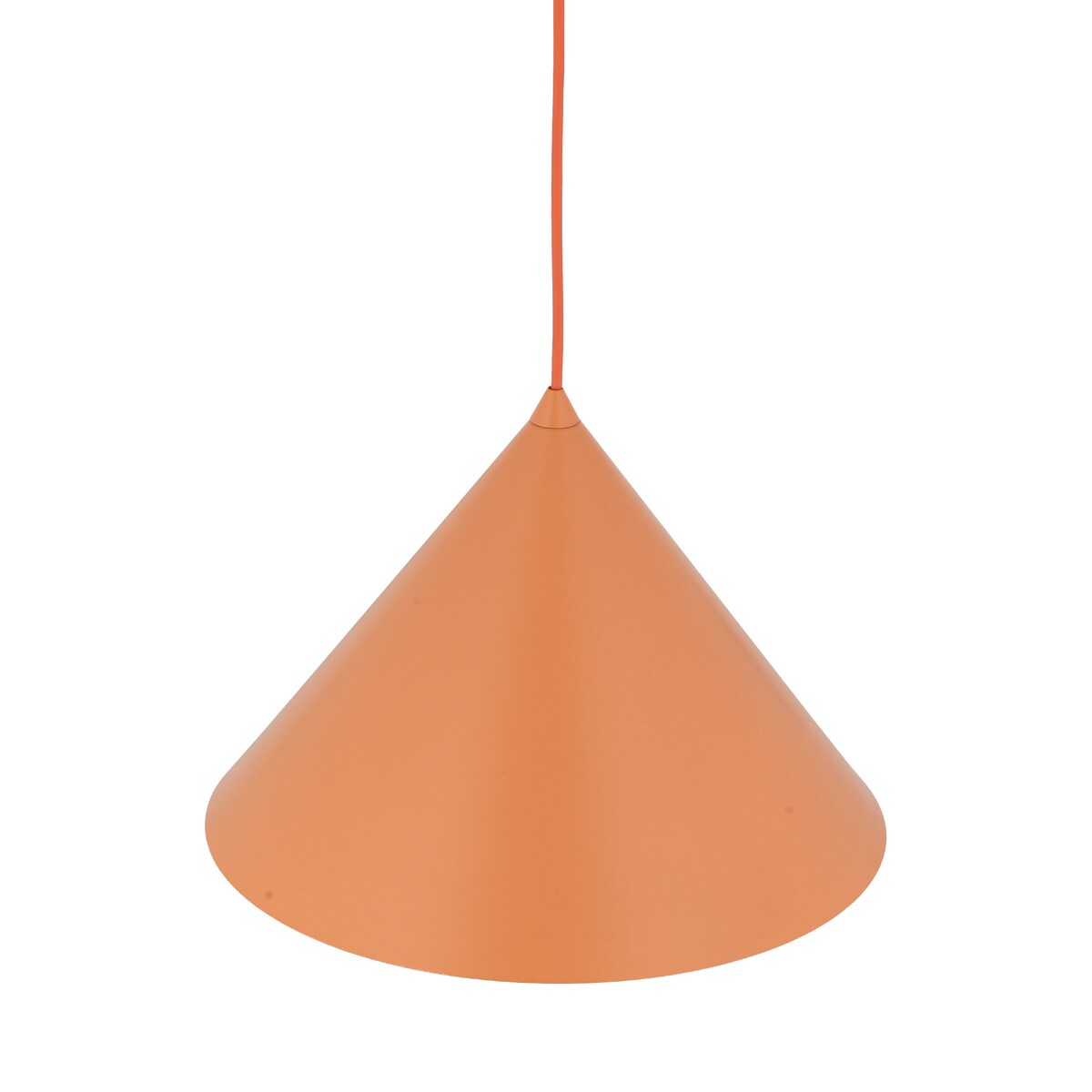 Lampa wisząca TK Lighting CONO L 11385 pomarańczowa E27 loft nowoczesna regulowana do salonu i kuchni