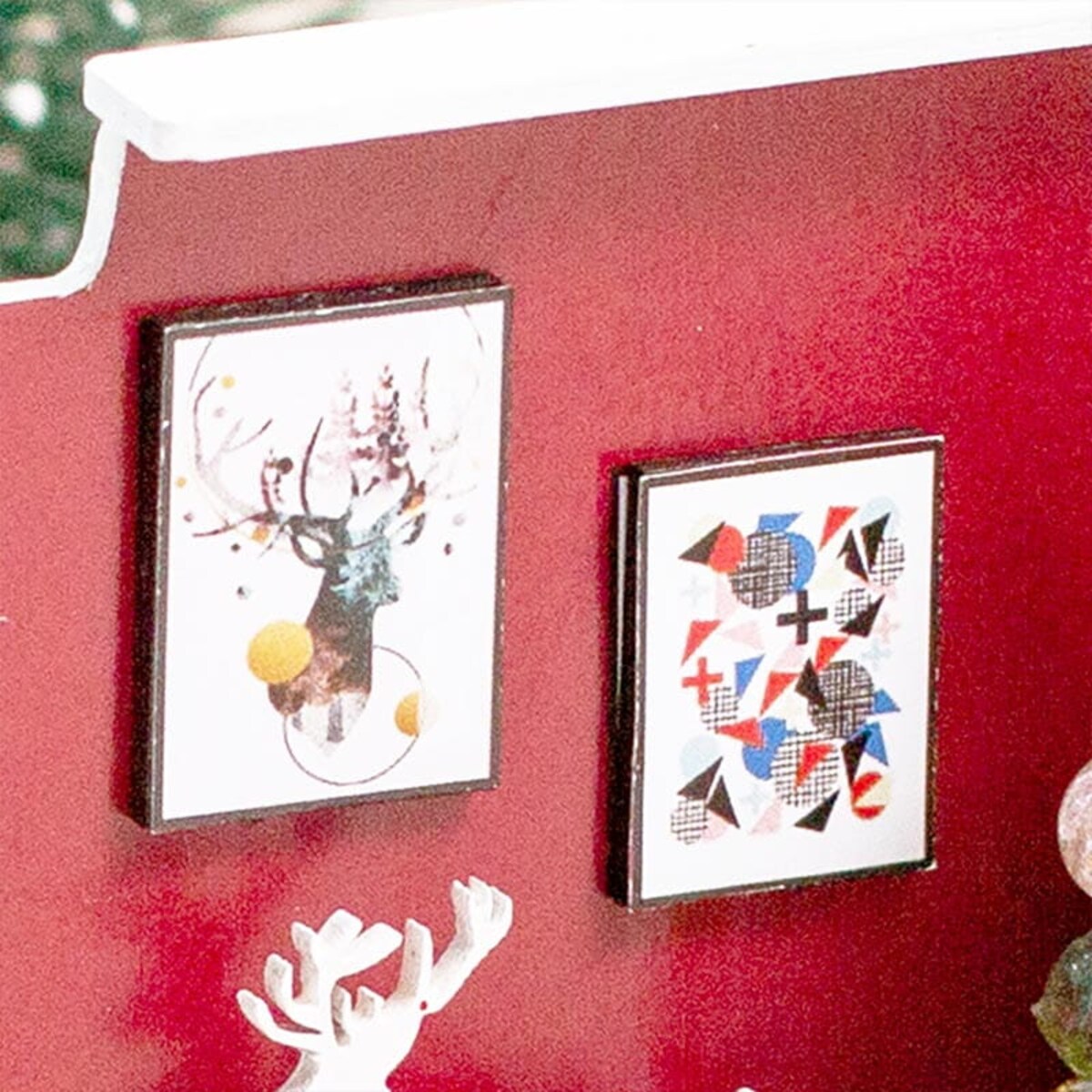 Miniaturowy domek - Jingle bells