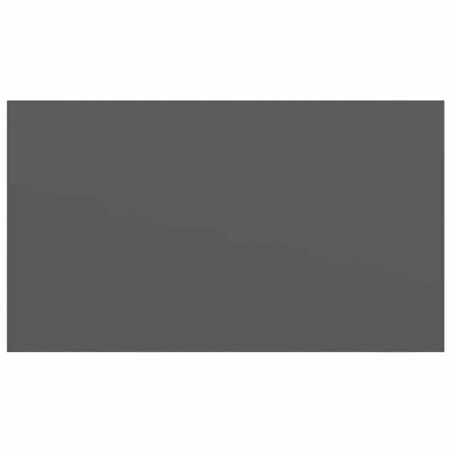 vidaXL Półka ścienna, szara, wysoki połysk, 40 x 23 x 3,8 cm, MDF