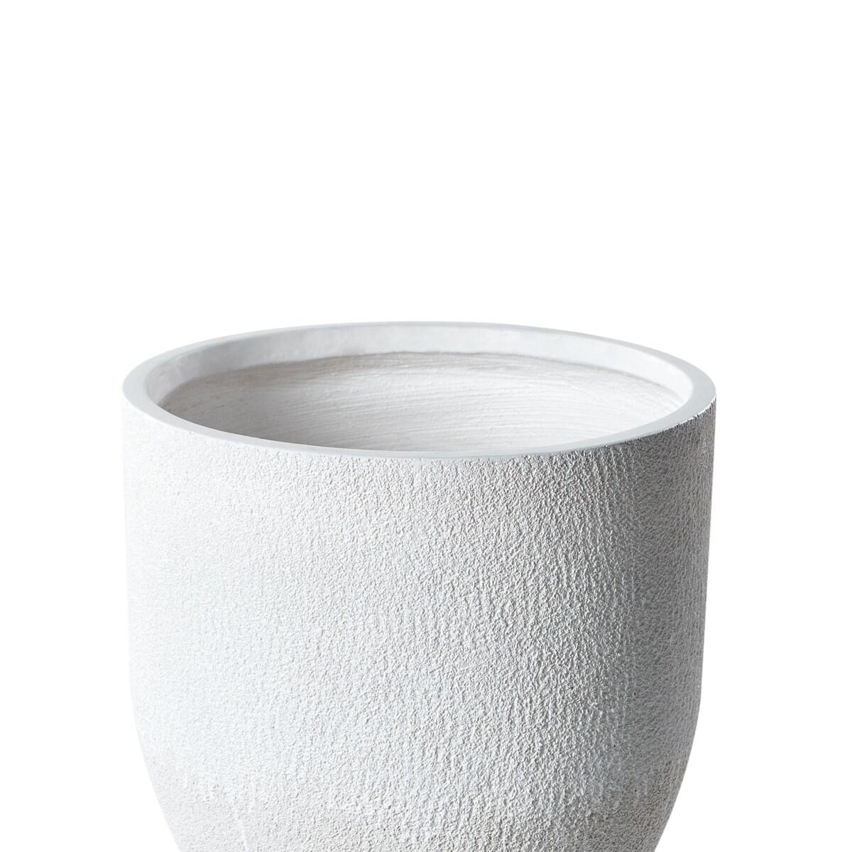 Doniczka 55 x 55 x 53 cm kremowa KANNIA