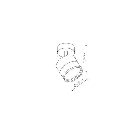 Lampa sufitowa Light Prestige Kendal biały 1 x GX53 1 szt.