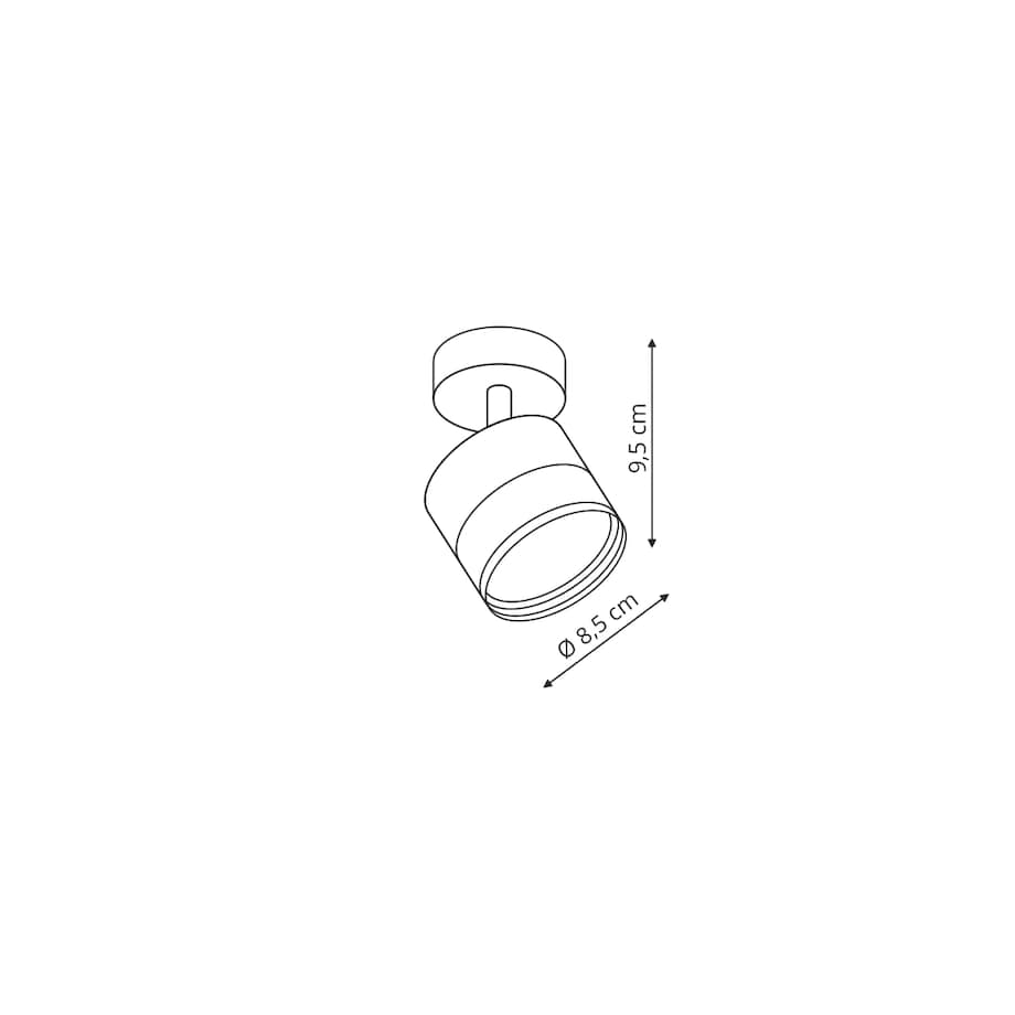 Lampa sufitowa Light Prestige Kendal biały 1 x GX53 1 szt.