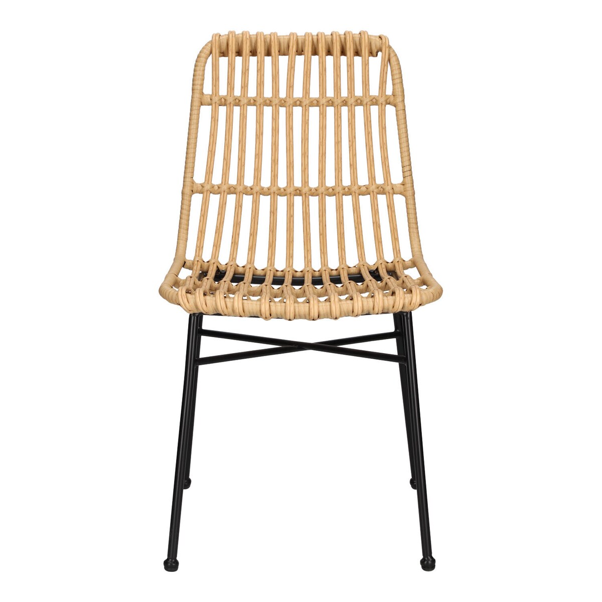 Zestaw 2 KRZESŁA Surabaya technorattan i stal profilowane