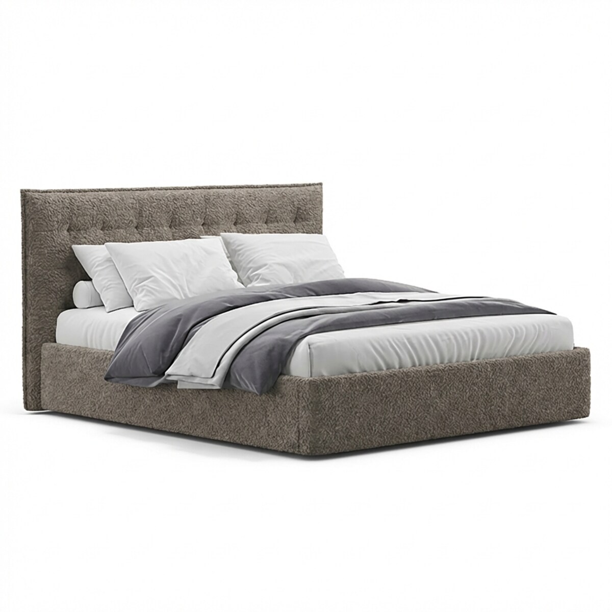 Łóżko Tapicerowane Consul 160X200 Stelaż Pojemnik Na Pościel Abriamo 02