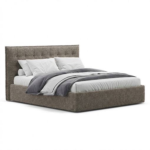 Łóżko Tapicerowane Consul 160X200 Stelaż Pojemnik Na Pościel Abriamo 02