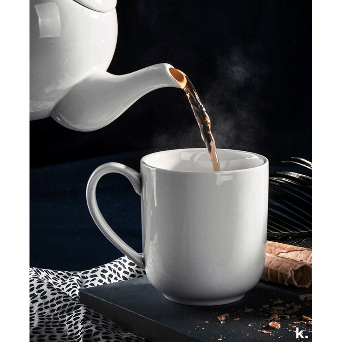 Konsimo RESEDA Dzbanek, biały