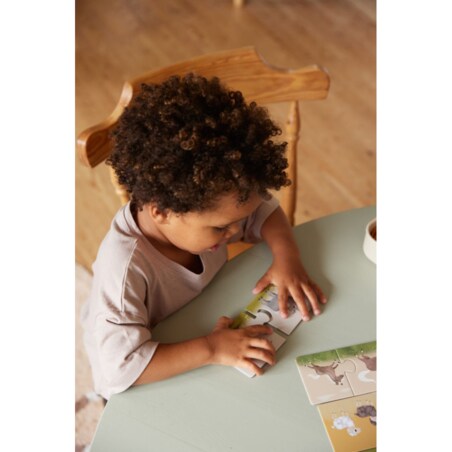 Filibabba Puzzle Mama i dziecko Farm Animals