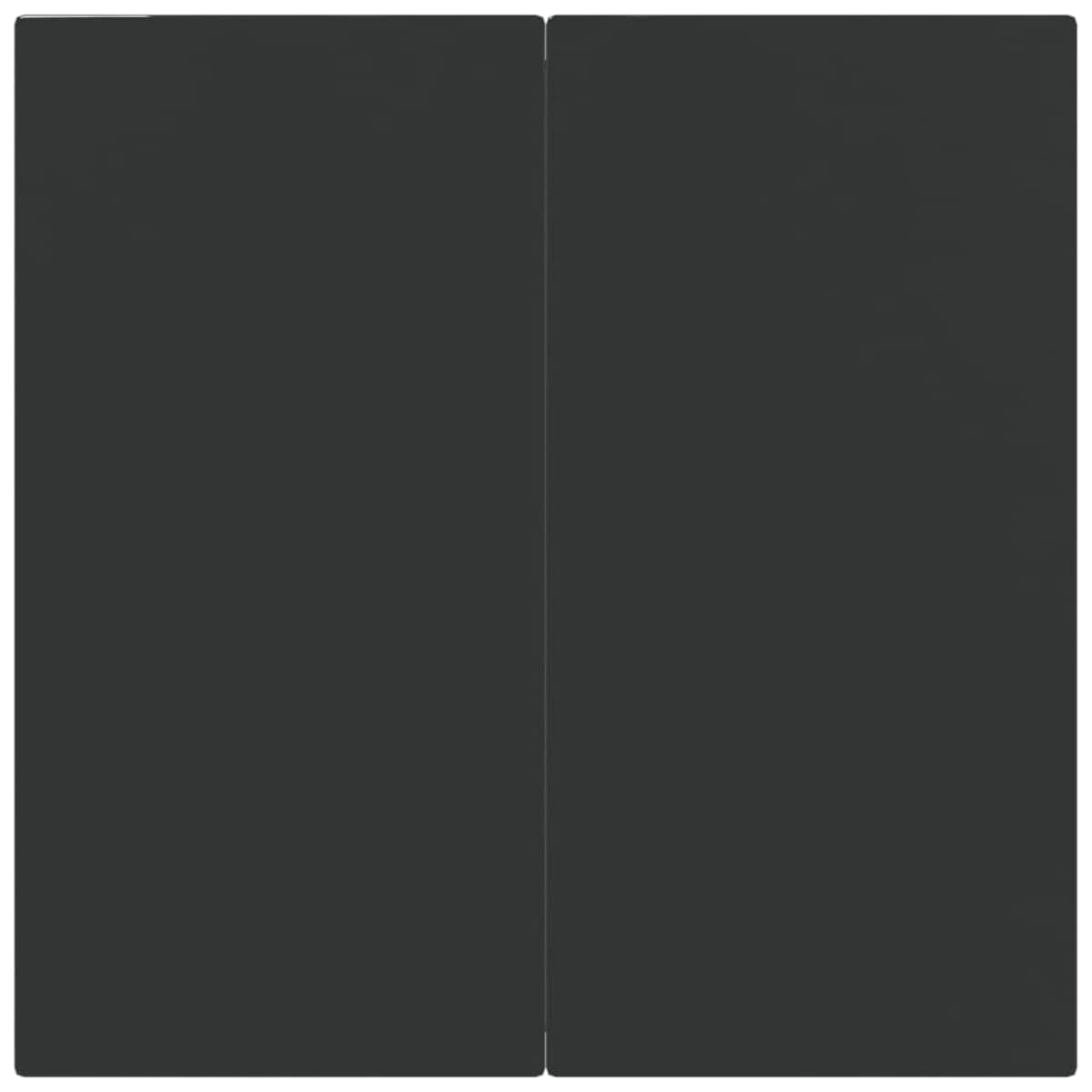 vidaXL 5-częściowy zestaw mebli ogrodowych, czarny, polirattan