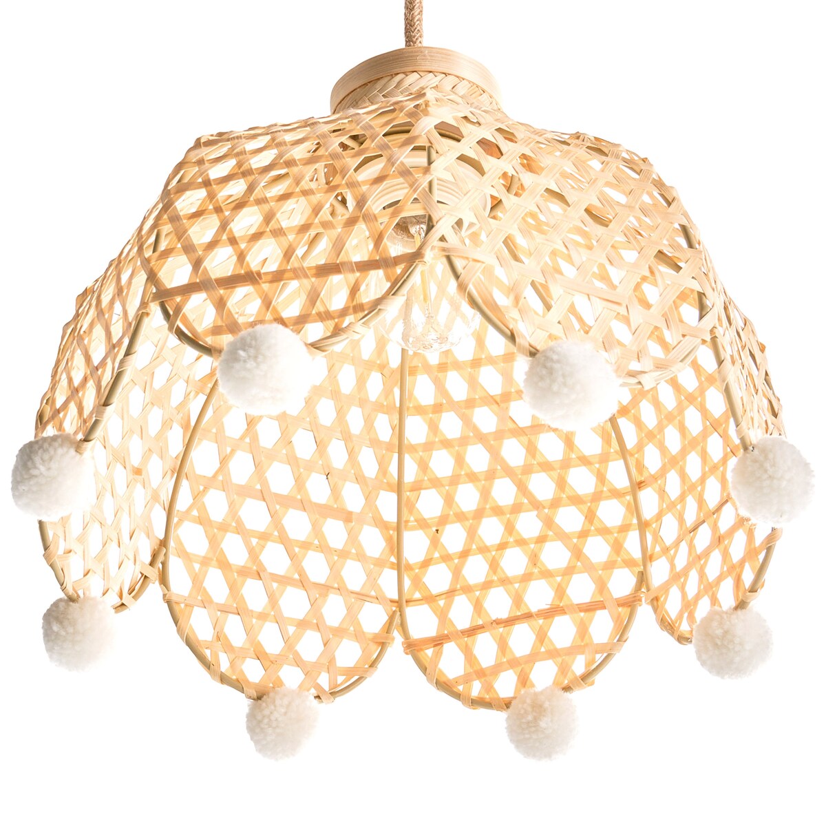 Lampa wisząca MANYAME Rattan Naturalny
