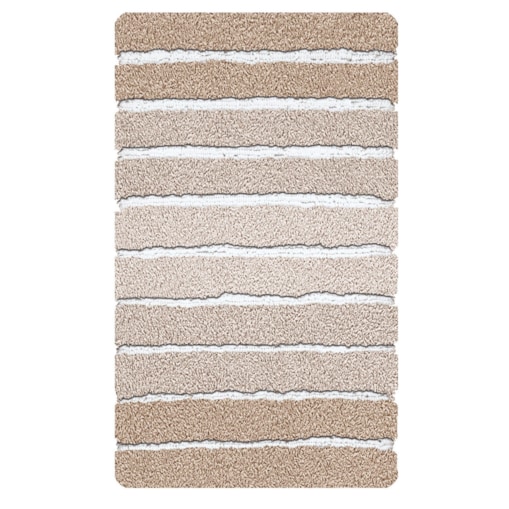 Kleine Wolke Phoenix Ekologiczny Dywanik łazienkowy beżowy 60x100 cm ECO LIVING