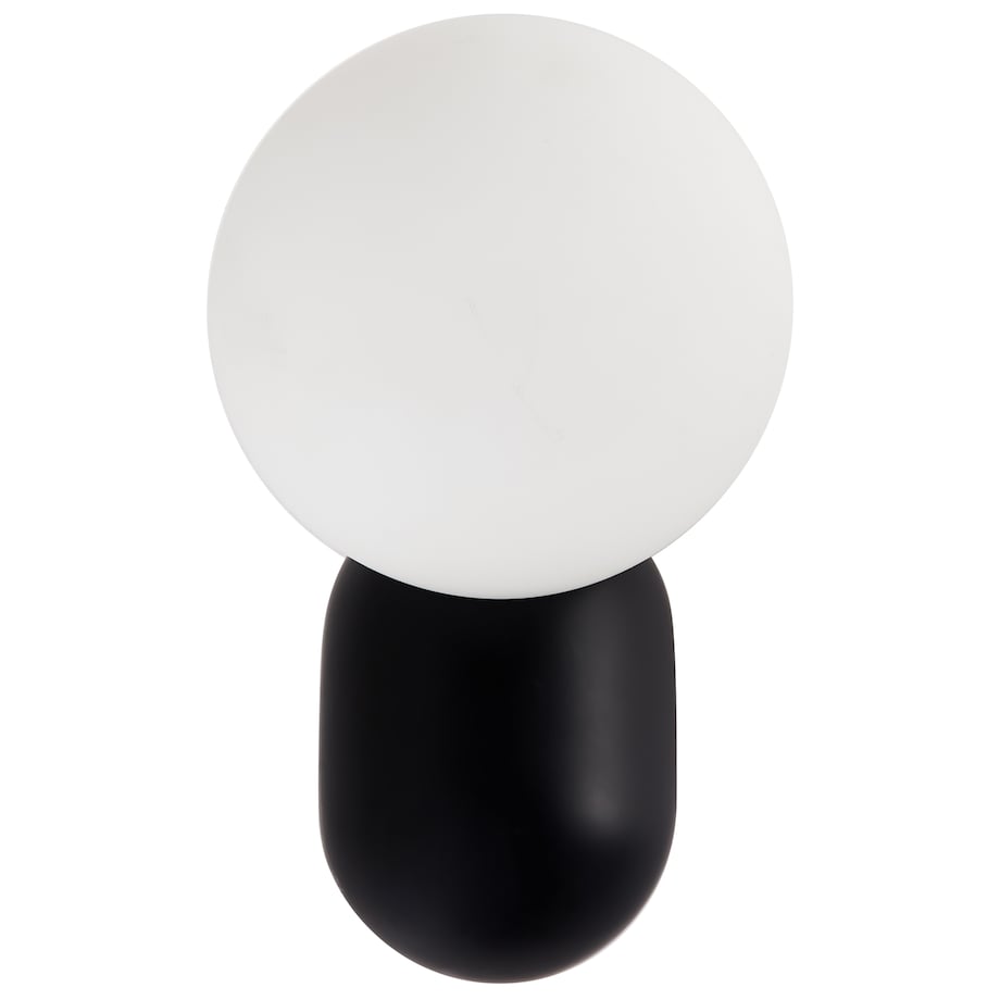 Zestaw 2 lamp ściennych HELME Czarny